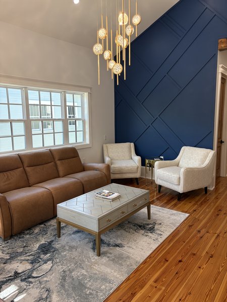 Main reception and waiting area